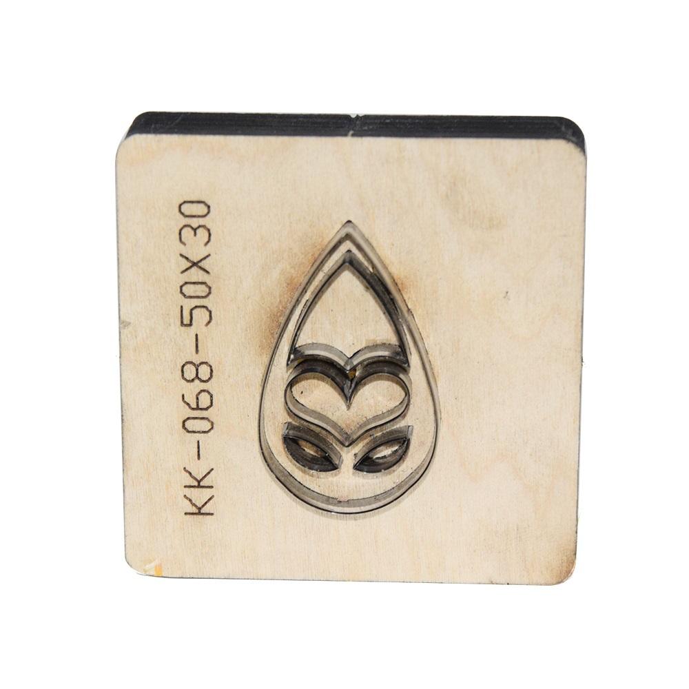 Cutting Mould Water Drop Japanese Steel Knife Leather Earring  Leather Decorative Earring Template Die Cutting Machine