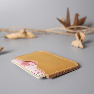 Fashion Card Bag Wood Die Cutting 2021 Diy New Leather Cardholder Cutting Die Knife Mould For Leather