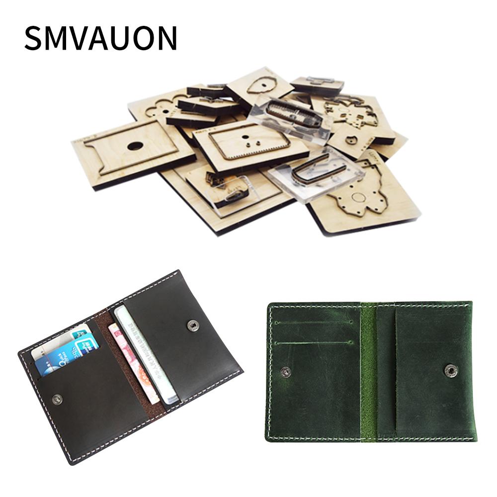 Wood Dies Cut Leather Die-cut Scrapbook Die-cut Card Diy New Coin Wallet Card Package Cutting Die 2021 New