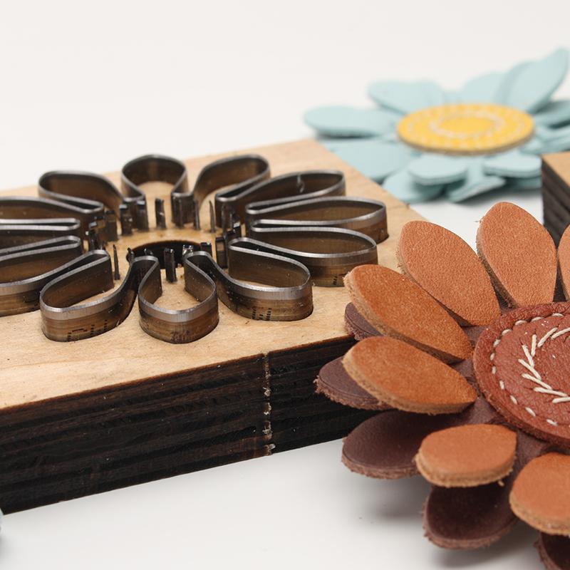 Diy Hand Flower Leather Mold Wooden Cutting Die Making Decor Supplies Dies Template Suitable For Common Die-cutting Machines