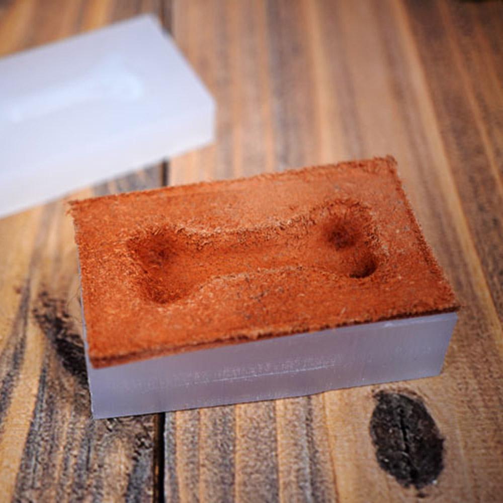 Handmade Leather Vegetable Tanned DIY Leather Plastic Mold Bone Plastic Mold Key Bag Buckle Pendant Leather Goods