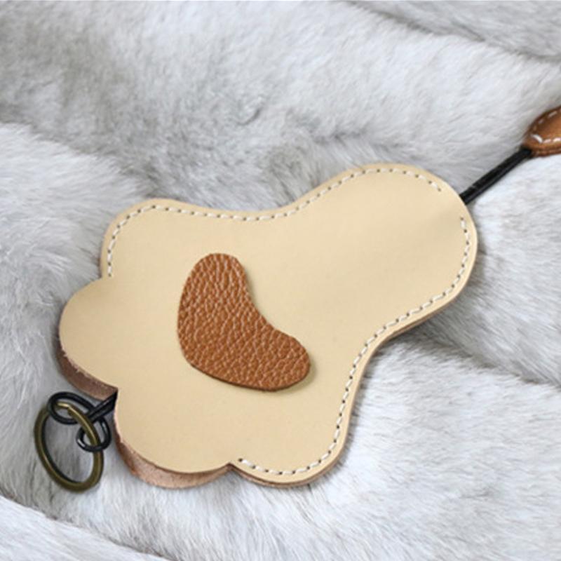 SMVAUON Wooden Cutting Dies Diy Keychain Leather Cute Cat Paw Pendant Keychain Suitable For Die Cutting Machine Leather Tools